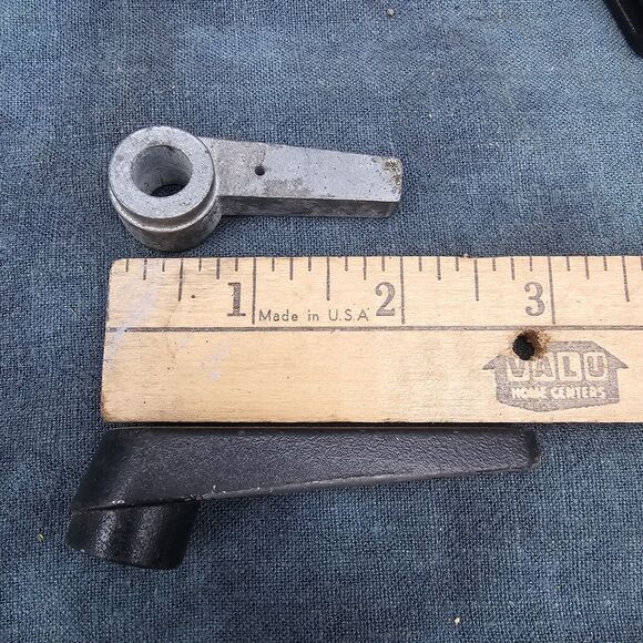 Vintage Safe Handles L-Shaped Adjustable Clamping Levers (Lot of 7) - Picture 6 of 8